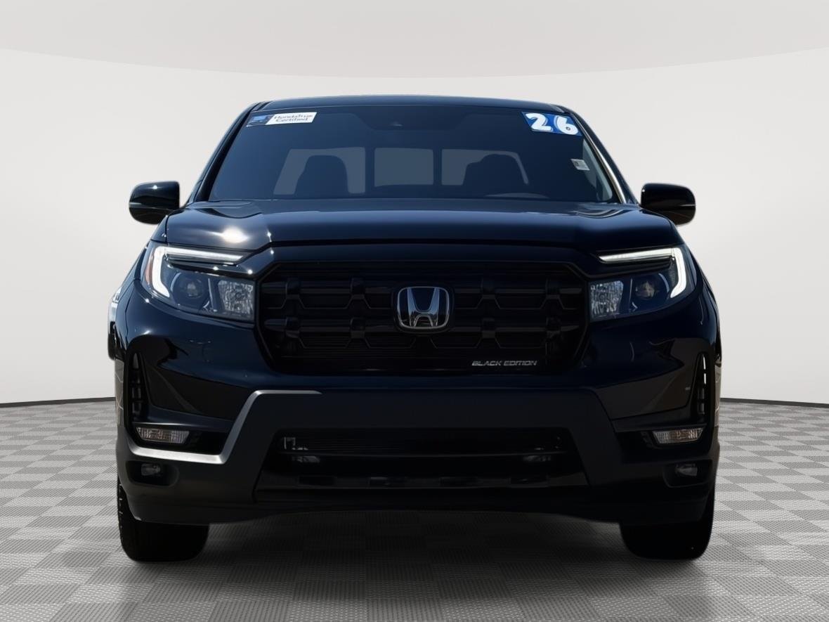Certified 2026 Honda Ridgeline Black Edition with VIN 5FPYK3F85TB019569 for sale in Kansas City