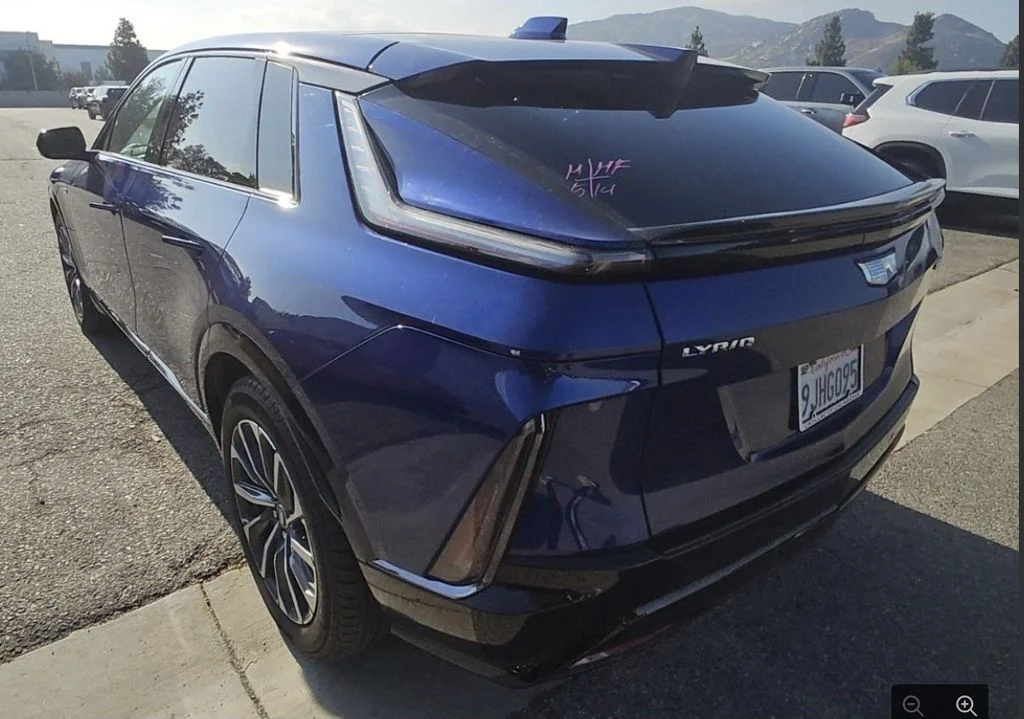 Used 2024 Blue Cadillac Sport image 2