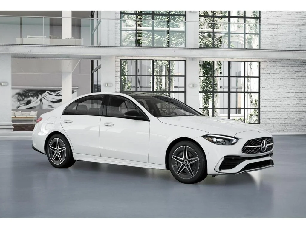 New 2026 White Mercedes-Benz C 300 image 12