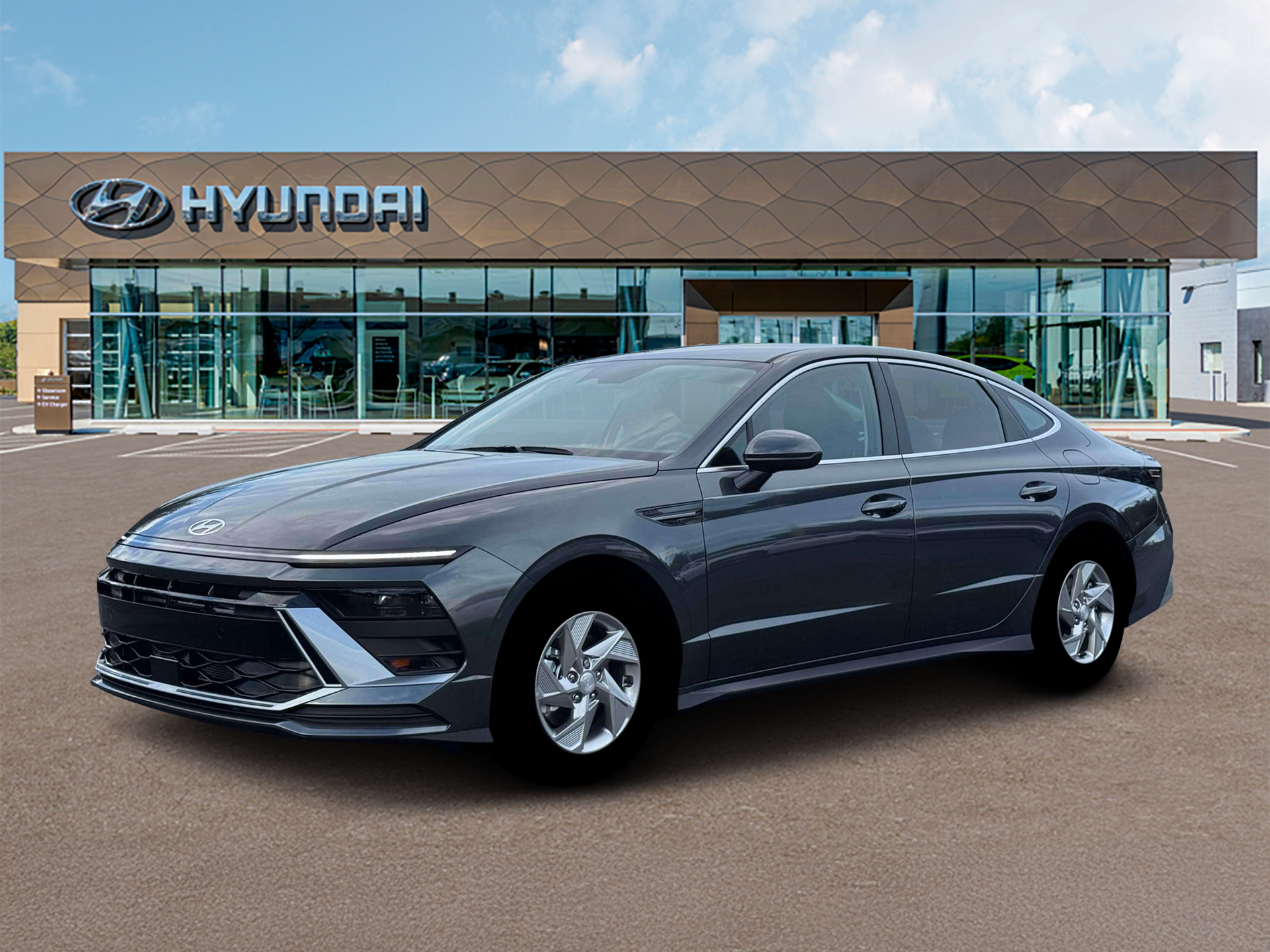 New 2026 Gray Hyundai SE image 2