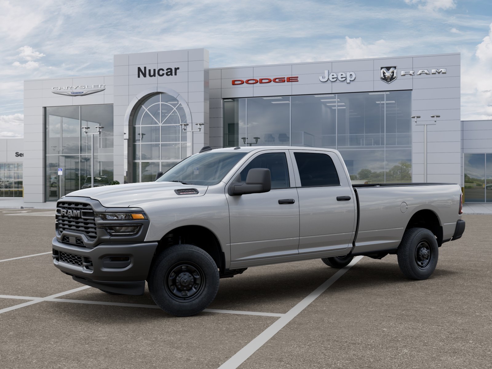 New 2026 Silver-Zynith Exterior Paint RAM Tradesman image 3