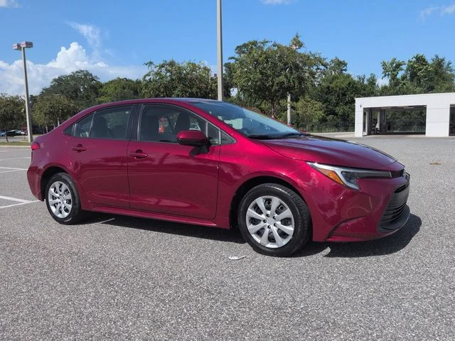 Used 2023 Red Toyota LE image 1