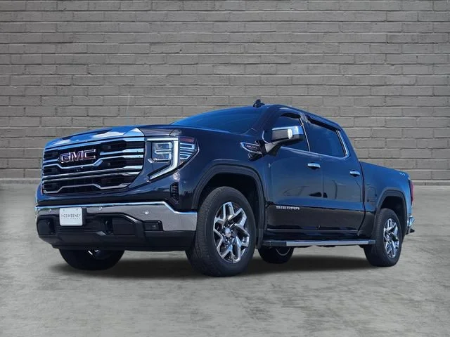 Used 2023 TITANIUM RUSH METALLIC GMC SLT image 1
