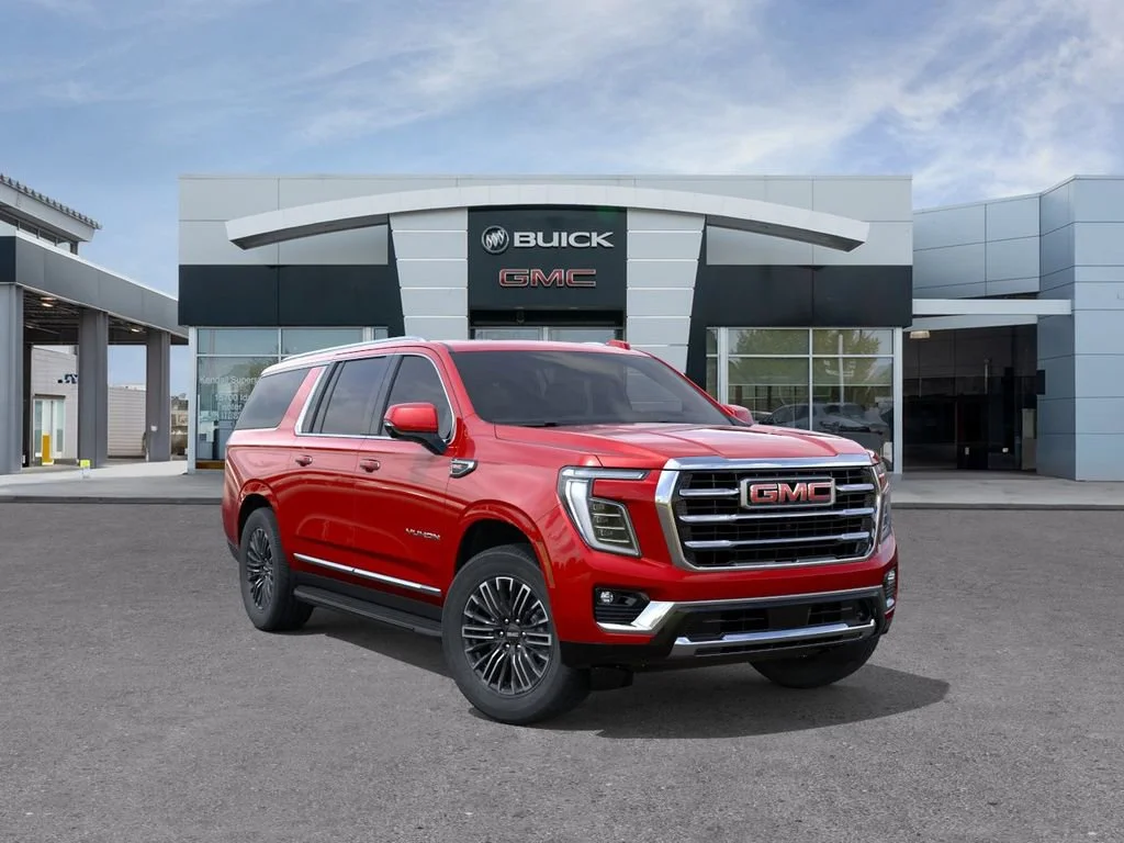 New 2026 Volcanic Red Tintcoat GMC Elevation image 1