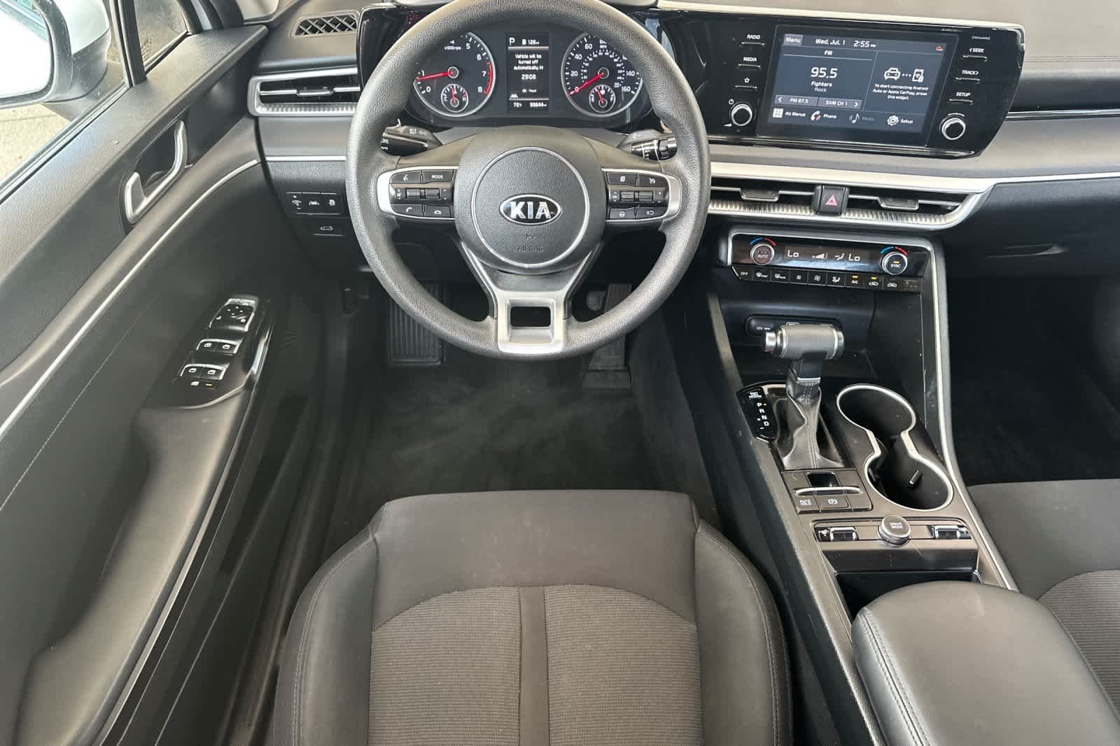 Used 2021 Glacial White Pearl Kia LXS image 15