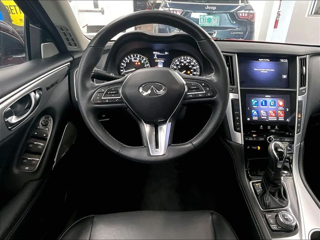 Used 2023 Dynamic Sunstone Red INFINITI LUXE image 17