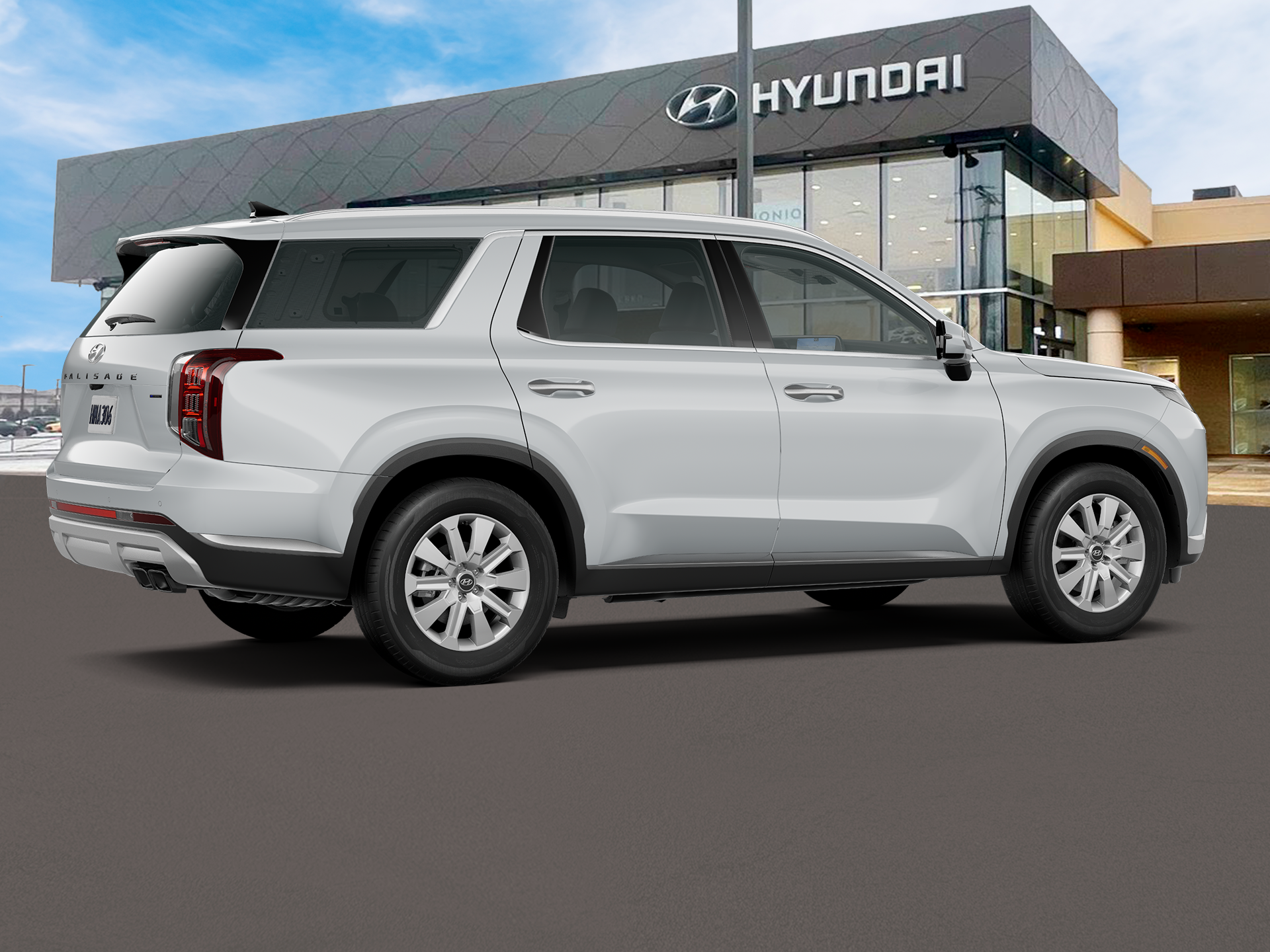 New 2025 White Hyundai SEL AWD image 8