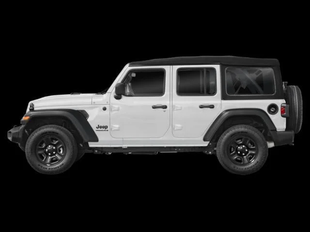New 2026 Bright White Clear-Coat Exterior Paint Jeep Sahara image 3