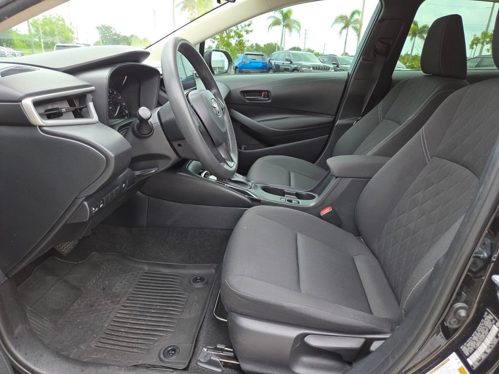 Used 2023 Midnight Black Metallic Toyota Hybrid LE image 27