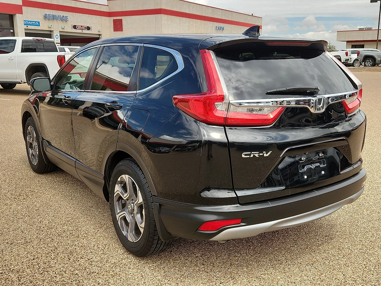Used 2017 Black Honda EX image 3