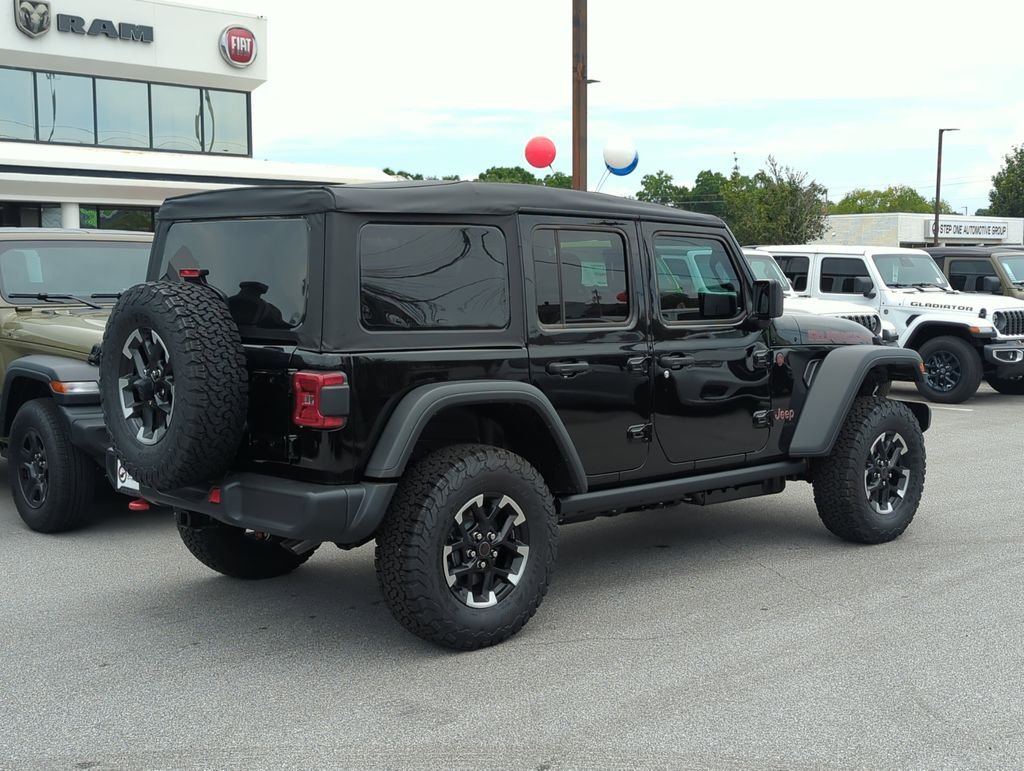 New 2026 Black Clear-Coat Exterior Paint Jeep Rubicon image 7