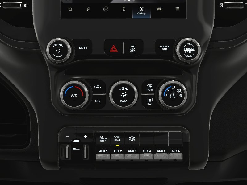 New 2024 Diamond Black Crystal Pearl-Coat Exterior Paint RAM Tradesman image 50