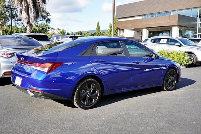 Used 2021 Blue Hyundai SEL image 7