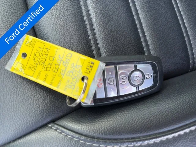 Certified Used 2024 Blue Ford SEL image 29