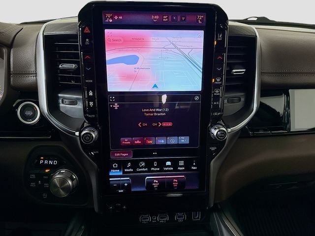 New 2026 Diamond Black Crystal Pearl-Coat Exterior Paint RAM Laramie image 15