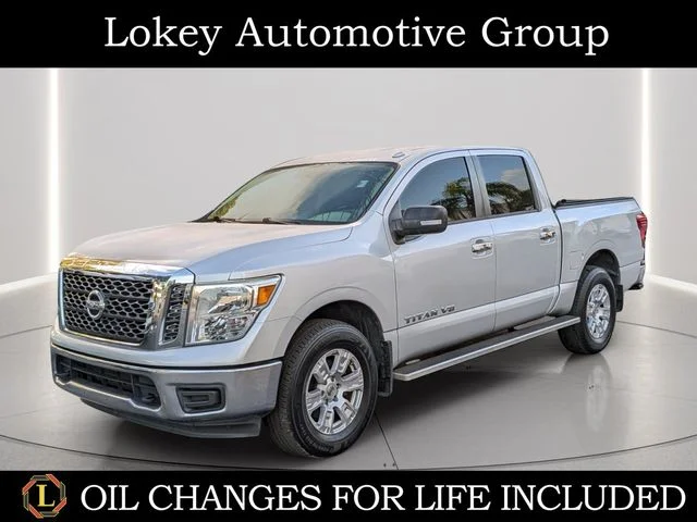 Certified Used 2018 Silver Nissan SV image 1