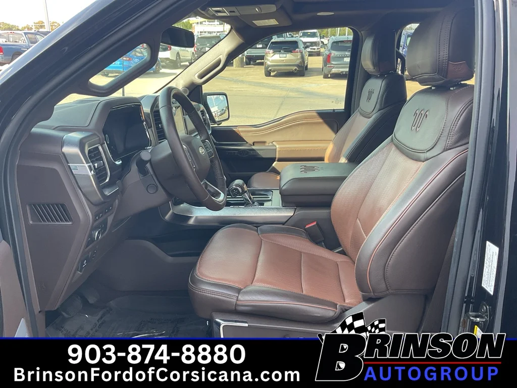 Used 2022 Agate Black Metallic Ford King Ranch image 26