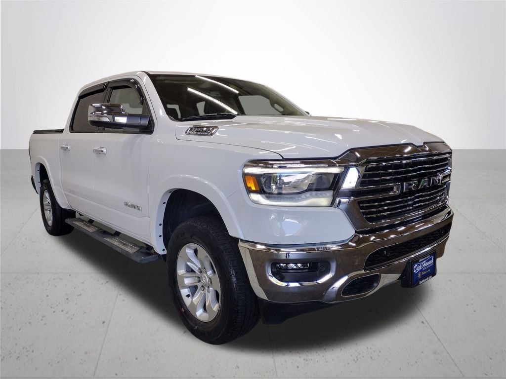 Used 2022 Bright White Clearcoat Ram Laramie image 4