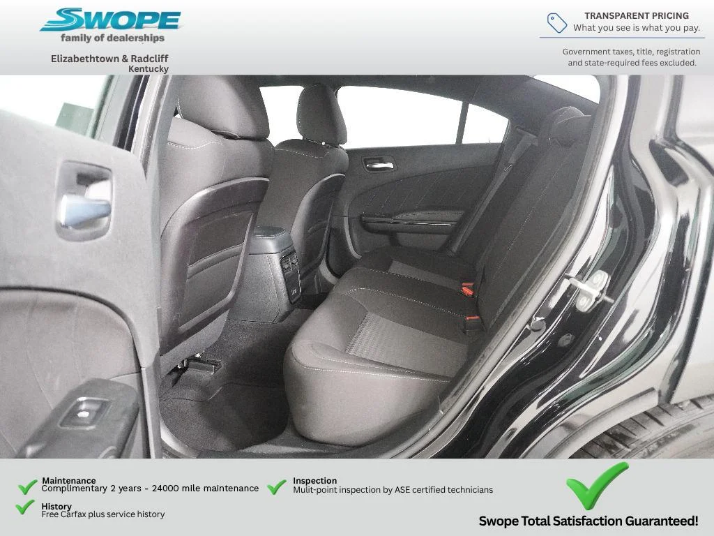 Used 2023 Pitch Black Clearcoat Dodge GT image 11