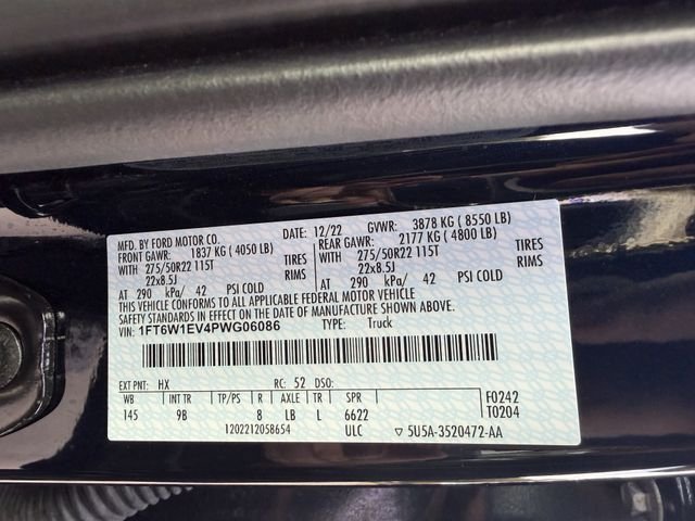 Used 2023 Blue Ford Platinum image 10