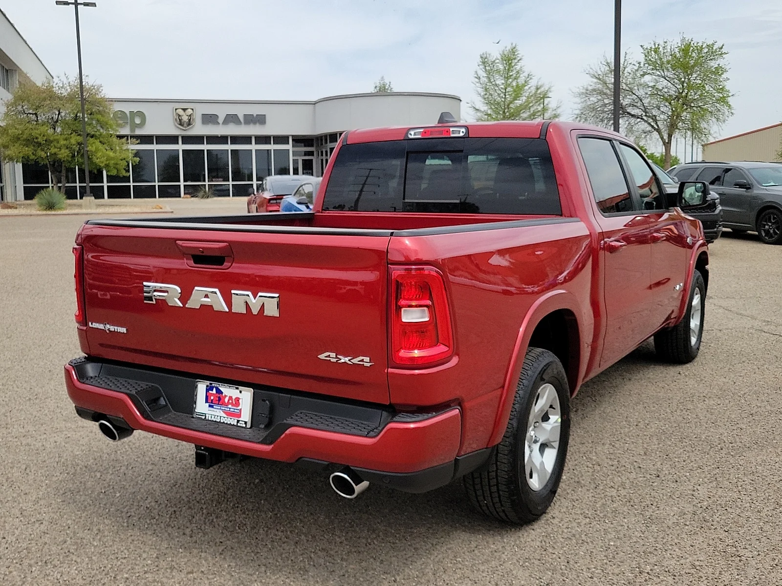 New 2026 PR6 Molten Red Ram LONE STAR CREW CAB 4X4 5