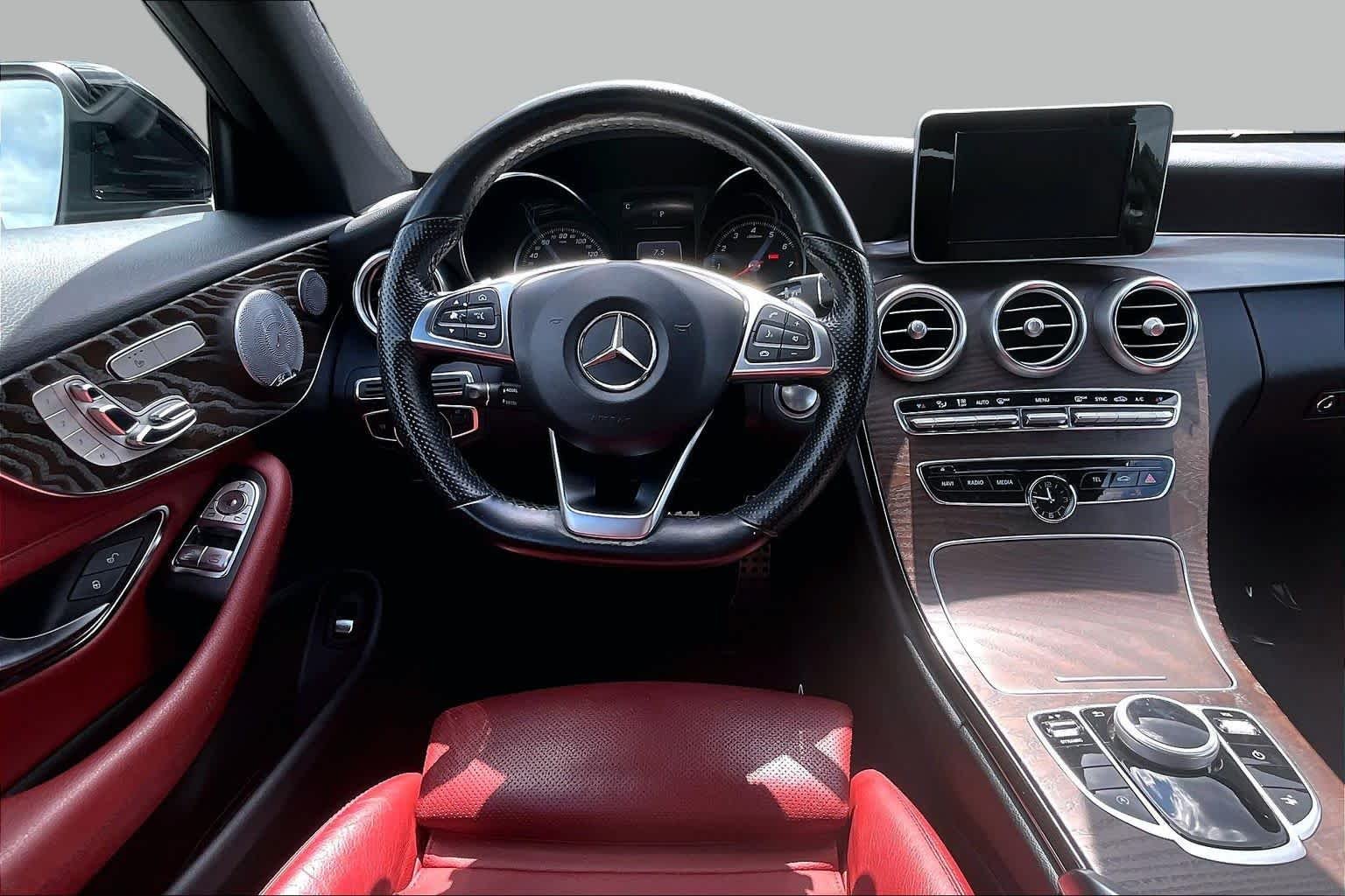 Used 2018 designo Selenite Grey Magno (Matte Finish) Mercedes-Benz C 300 image 6