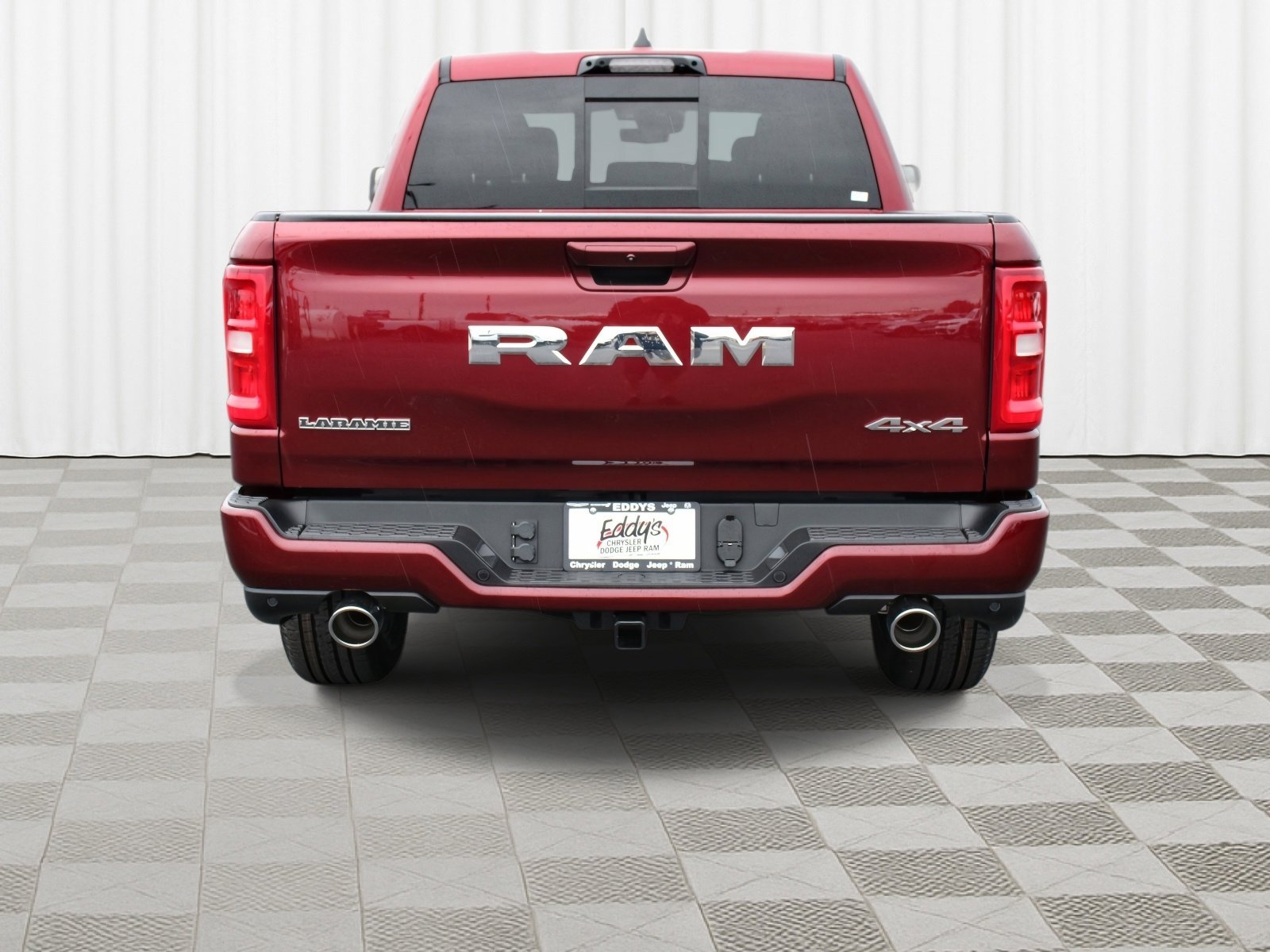 New 2026 Delmonico Red Pearl-Coat Exterior Paint RAM Laramie image 31