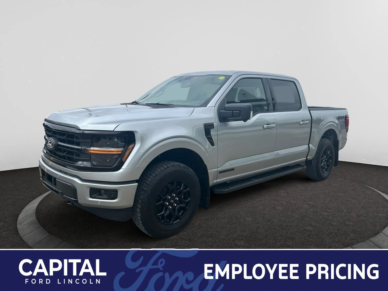 New 2026 Iconic Silver Metallic Ford XLT image 1