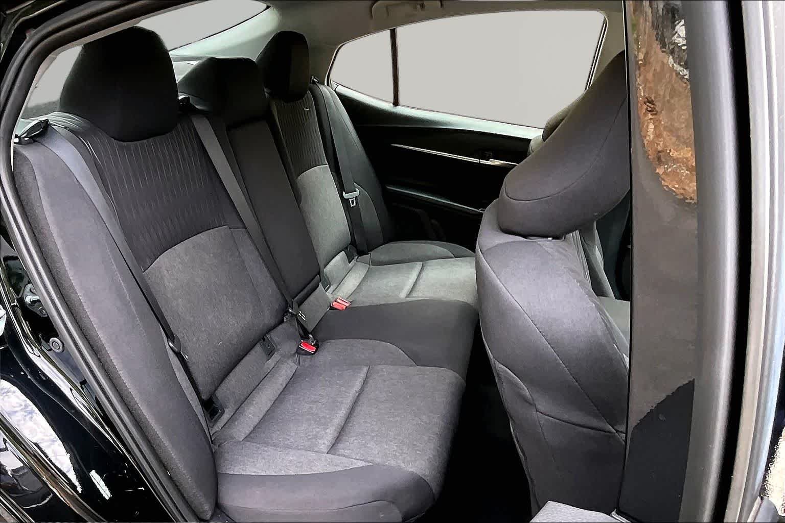 Certified Used 2025 Midnight Black Metallic Toyota LE image 37