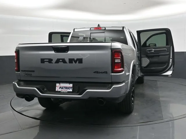 New 2026 Billet Silver Metallic Clear-Coat Exterior Paint RAM Laramie image 48