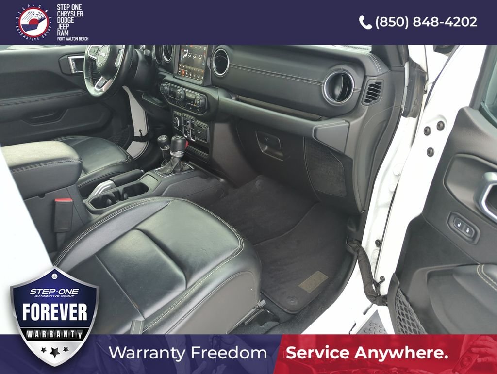 Used 2022 White Jeep Unlimited Sahara 4xe image 31