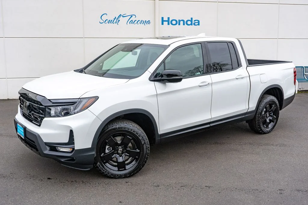 New 2026 Platinum White Pearl Honda Black Edition image 2