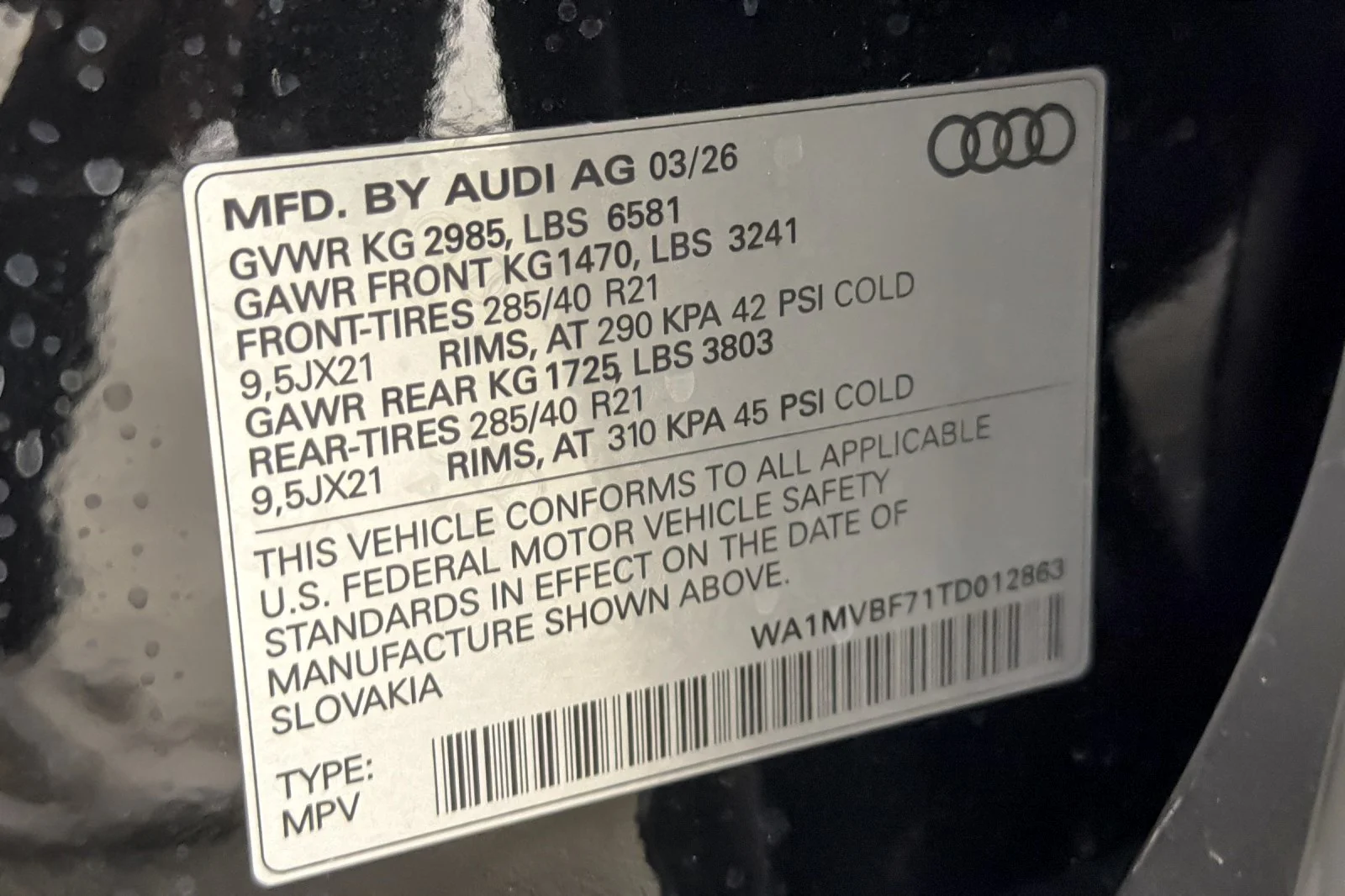 New 2026 Mythos Black Metallic Audi S line Premium Plus 55 quattro image 27