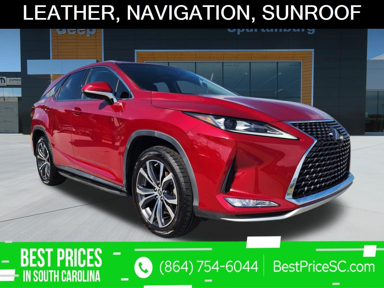 Used 2022 Matador Red Mica Lexus RX 350L image 1