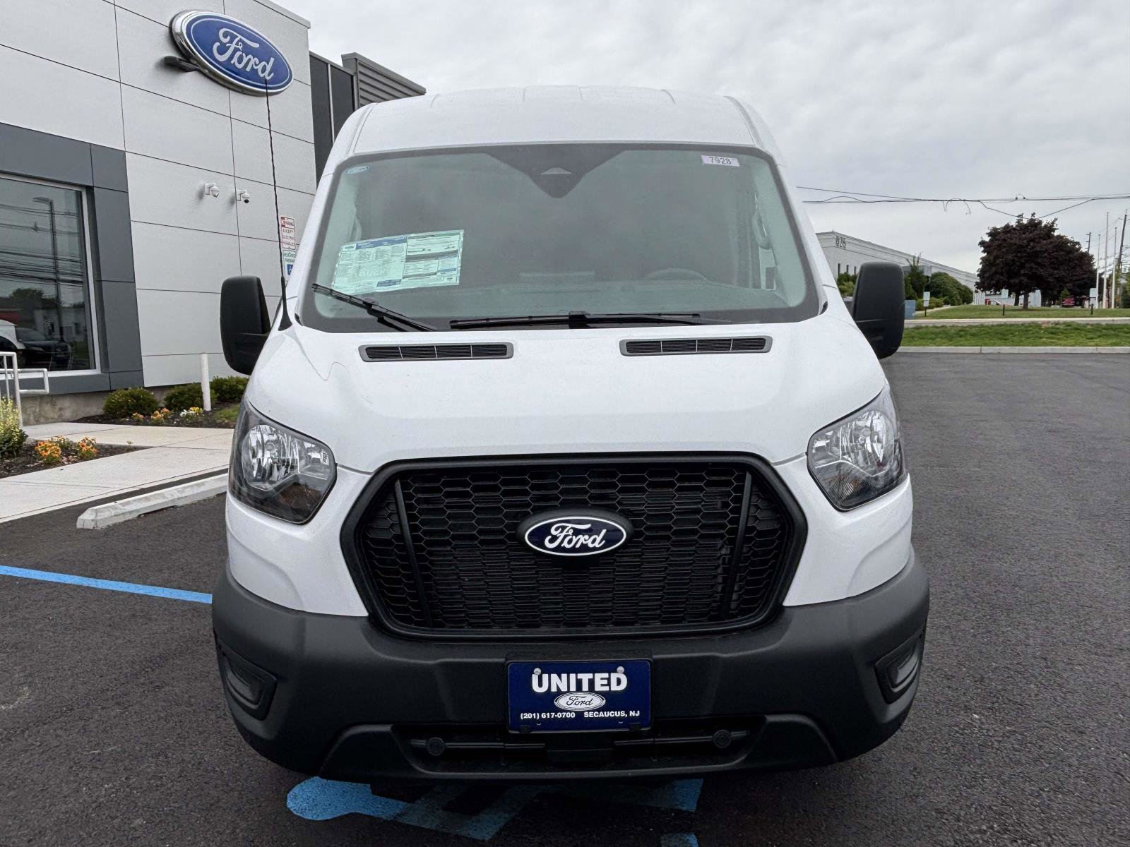 New 2026 Oxford White Ford Cargo Van image 3