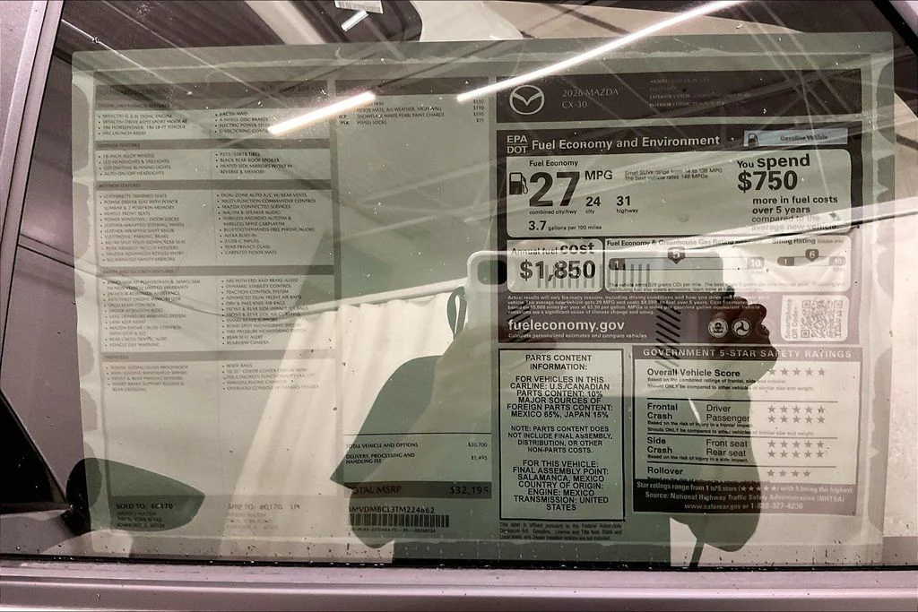 New 2026 Snowflake White Pearl Mazda 2.5 S Preferred AWD image 13