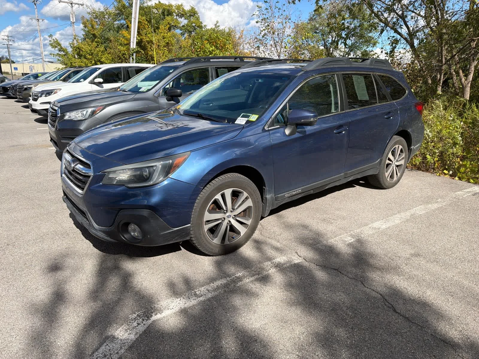 Used 2019 Abyss Blue Pearl Subaru Limited image 1
