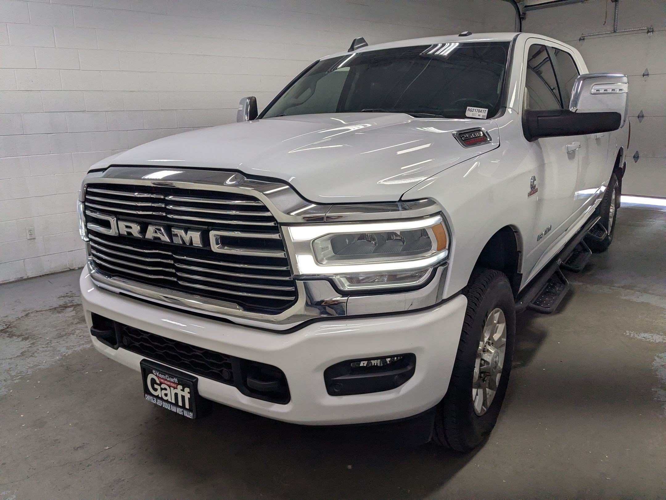 Used 2024 Bright White Clearcoat Ram Laramie image 9