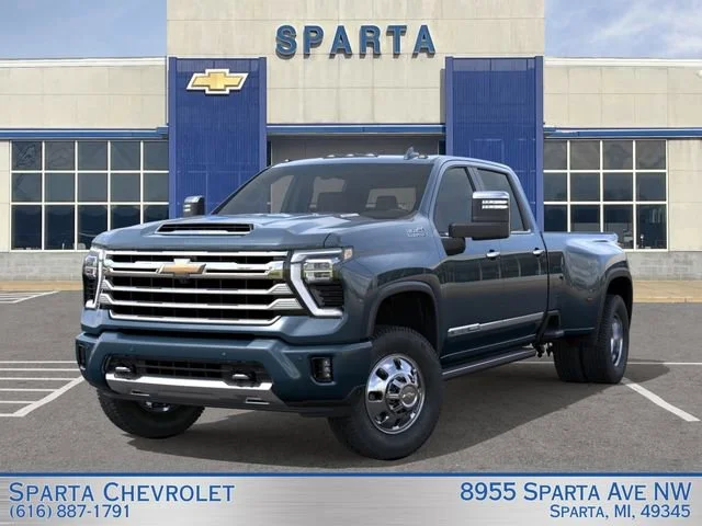 New 2026 Lakeshore Blue Metallic Chevrolet High Country DRW image 6