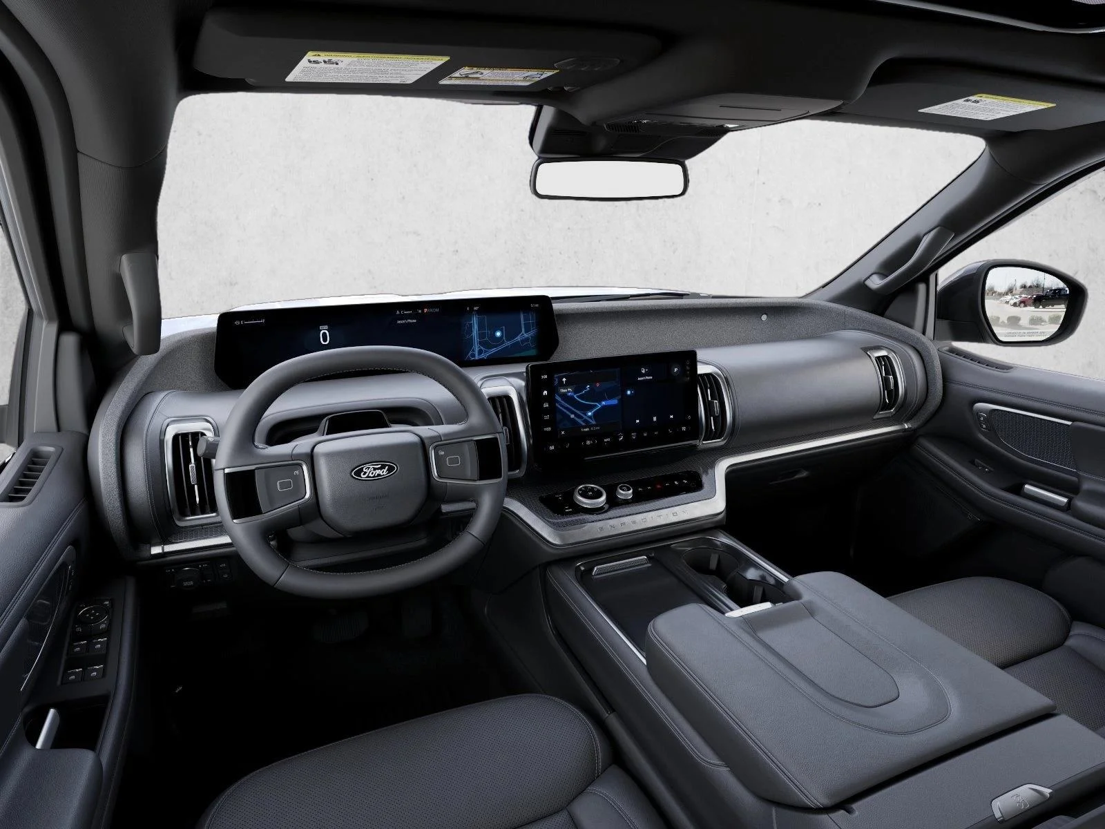 New 2027 Star White Metallic Tri-Coat Ford Platinum image 9