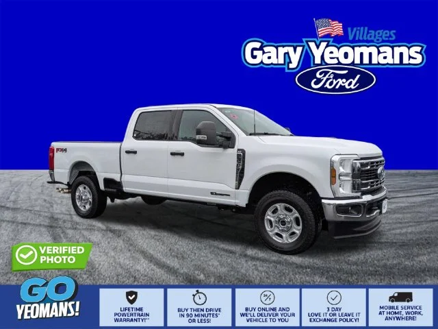 New 2026 Oxford White Ford F-350® XLT image 1