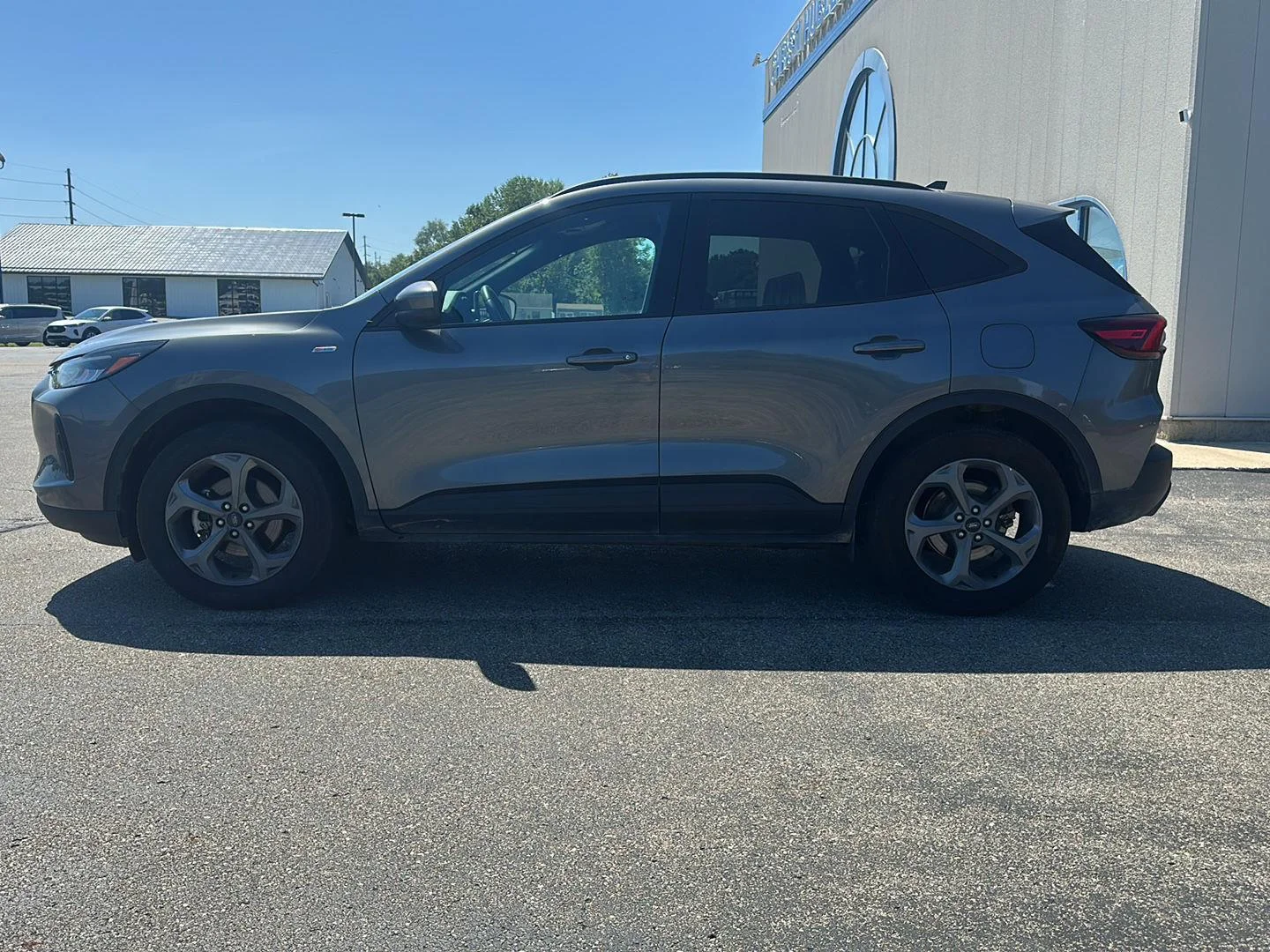 Used 2025 Carbonized Gray Ford ST-Line Select image 8