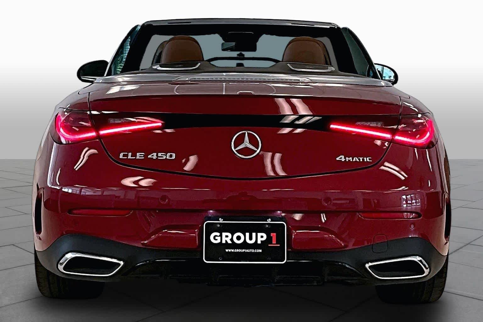 Used 2025 MANUFAKTUR Patagonia Red Metallic Mercedes-Benz CLE 450 image 4