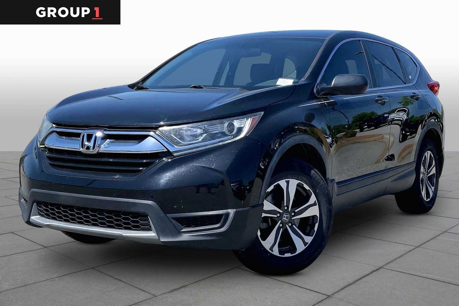 Crystal Black Pearl 2017 Honda CR-V LX AWD SUV / Crossover All-Wheel Drive