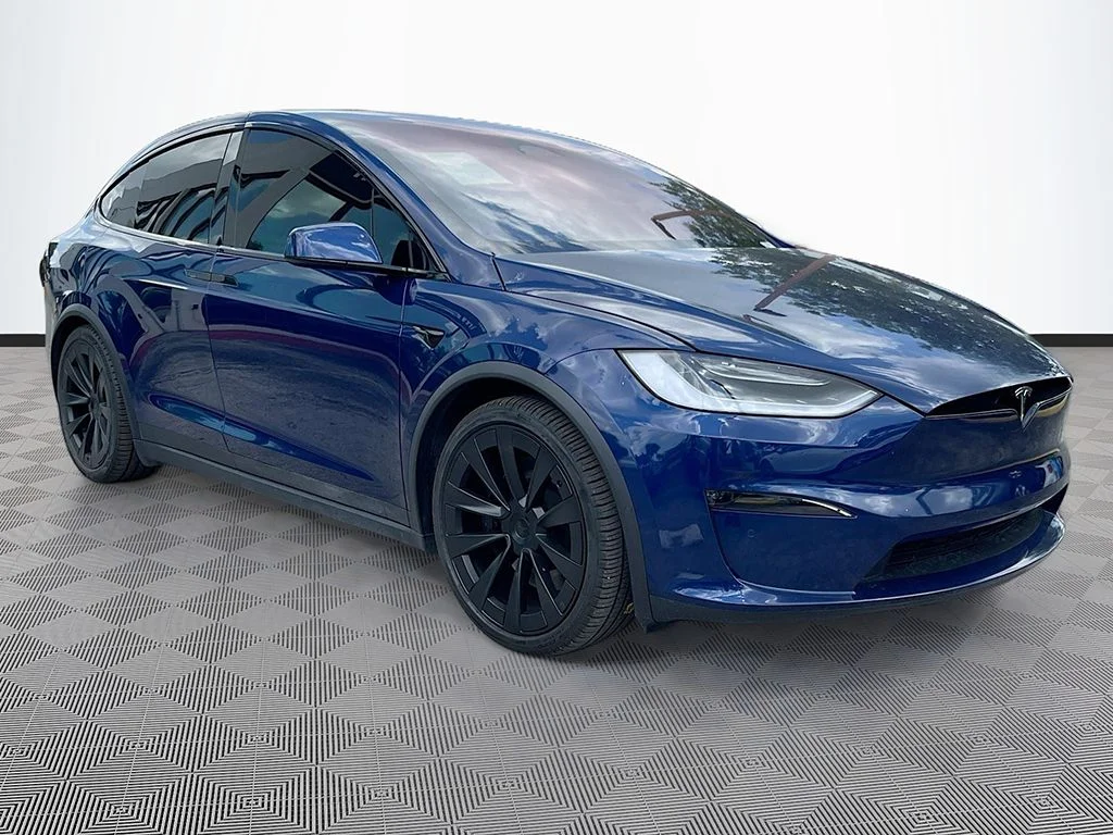 Used 2023 Tesla Model X Long Range with VIN 7SAXCDE52PF371287 for sale in Miami, FL