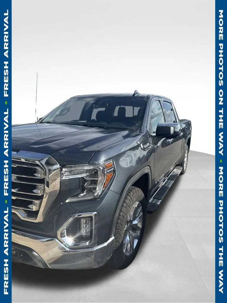 Certified Used 2021 Blue GMC SLT image 1