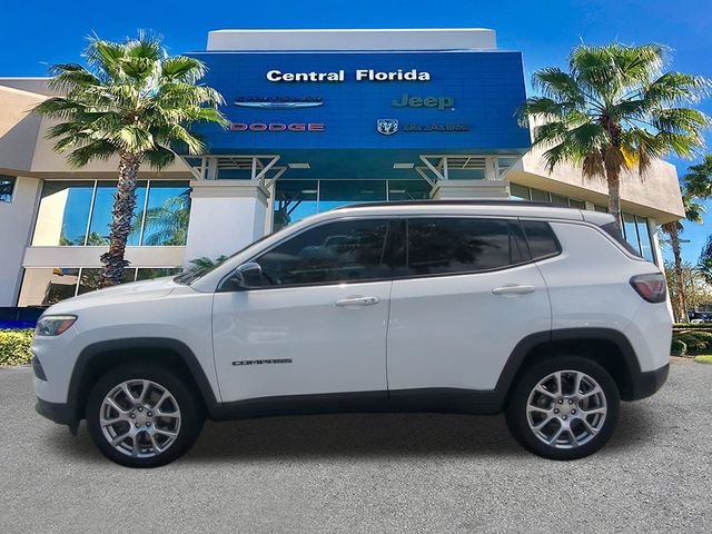 Certified Used 2023 White Jeep Latitude Lux image 8