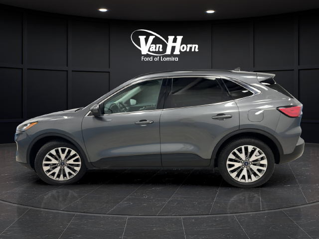 Used 2022 Carbonized Gray Metallic Ford Titanium image 4