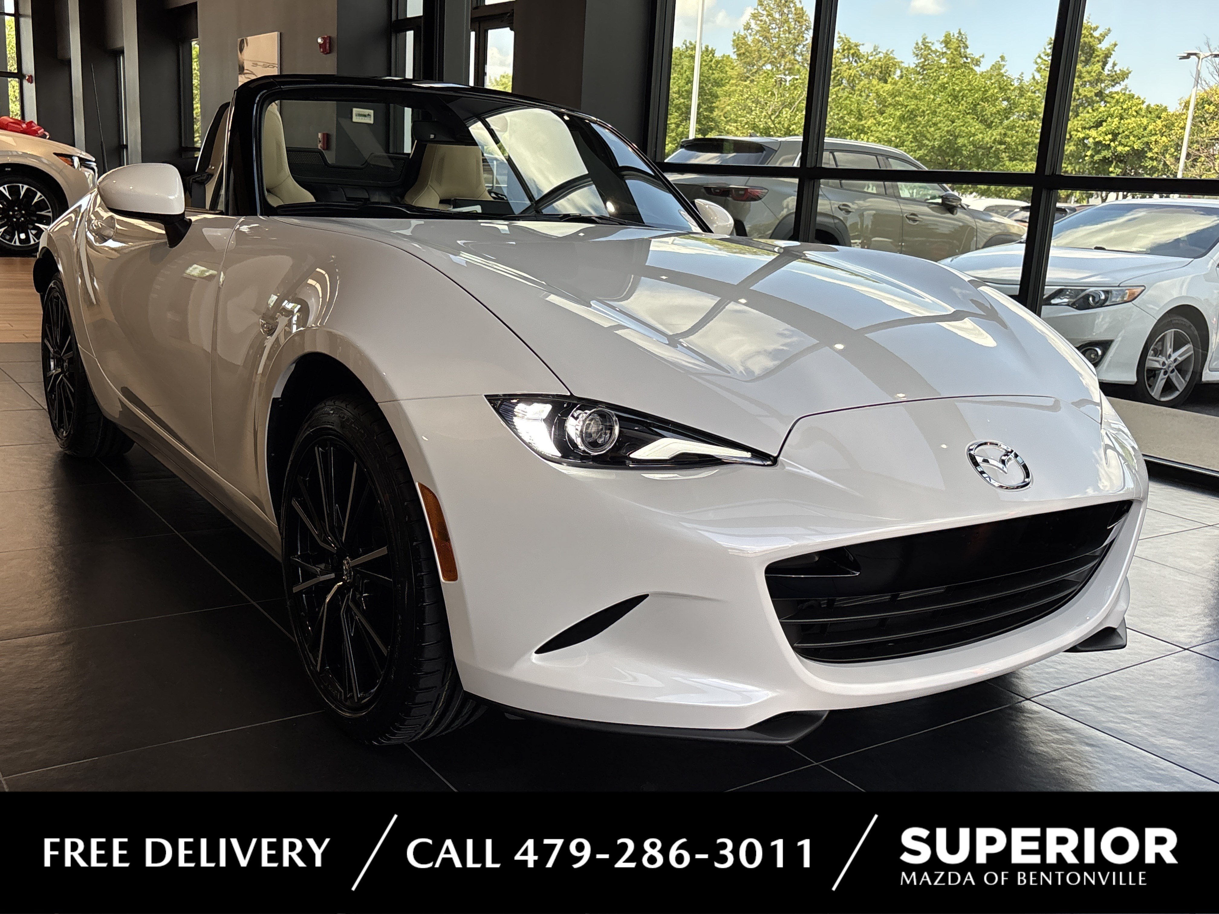 New 2026 Mazda MX-5 MIATA Grand Touring CONVERTIBLE in Bentonville