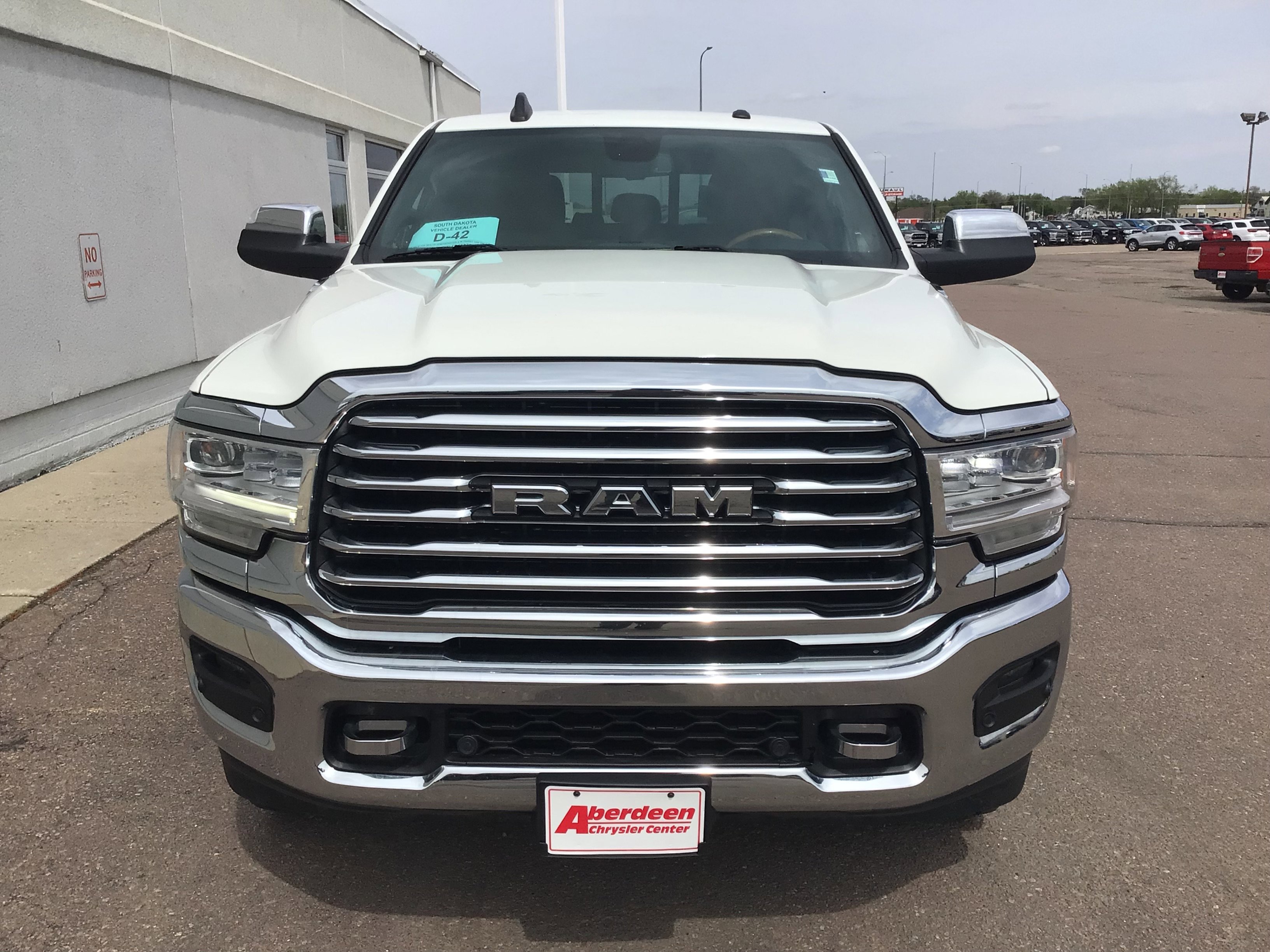 Used 2019 White Ram Laramie Longhorn image 3